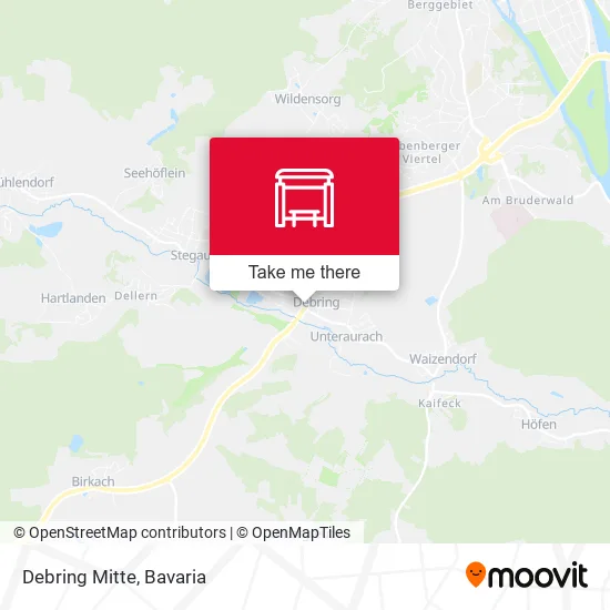 Карта Debring Mitte