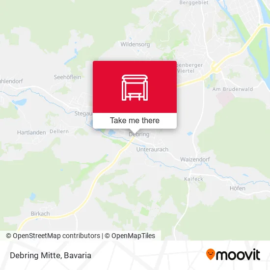 Карта Debring Mitte