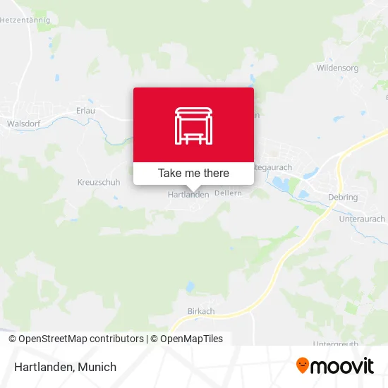 Карта Hartlanden