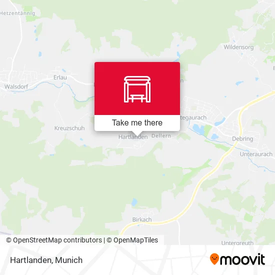 Карта Hartlanden