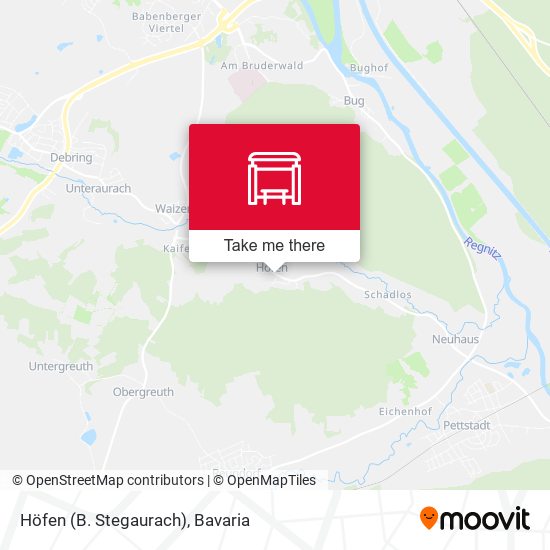 Höfen (B. Stegaurach) map