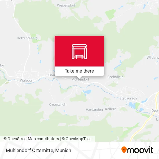 Карта Mühlendorf Ortsmitte