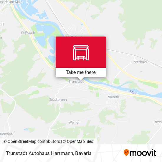 Trunstadt Autohaus Hartmann map