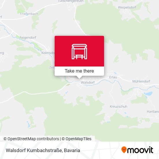 Walsdorf Kumbachstraße map