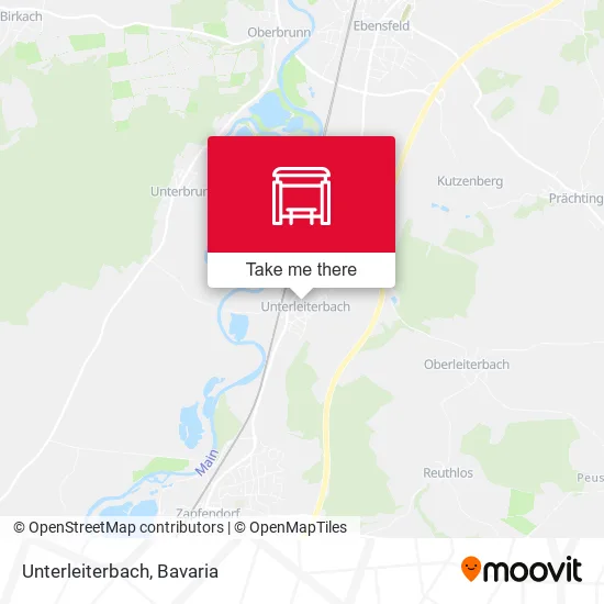 Карта Unterleiterbach