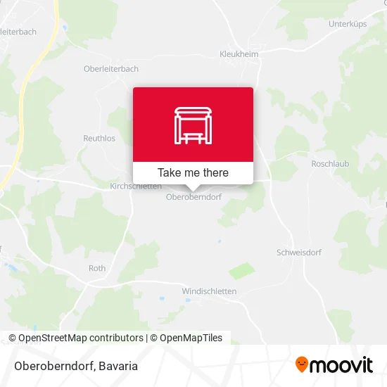 Карта Oberoberndorf
