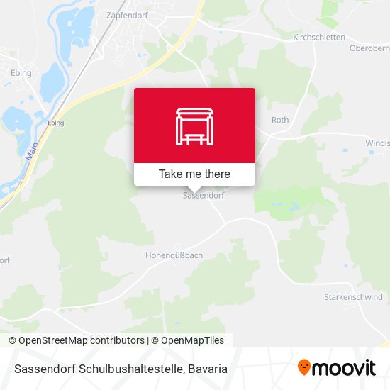 Sassendorf Schulbushaltestelle map