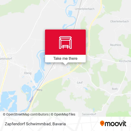 Карта Zapfendorf Schwimmbad