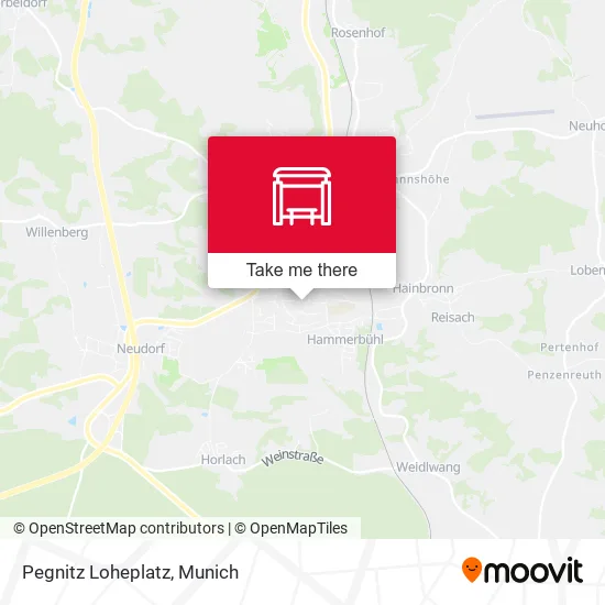 Карта Pegnitz Loheplatz