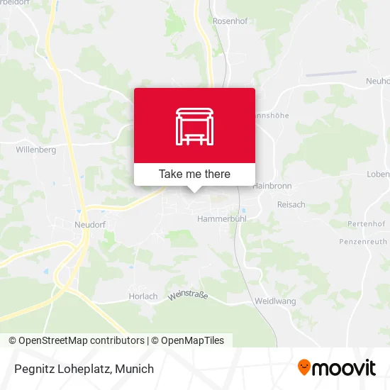 Карта Pegnitz Loheplatz
