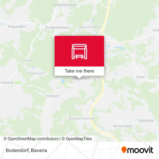 Bodendorf map