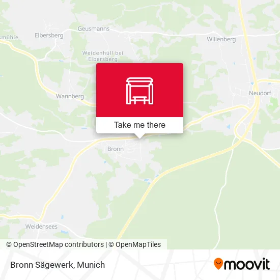 Карта Bronn Sägewerk