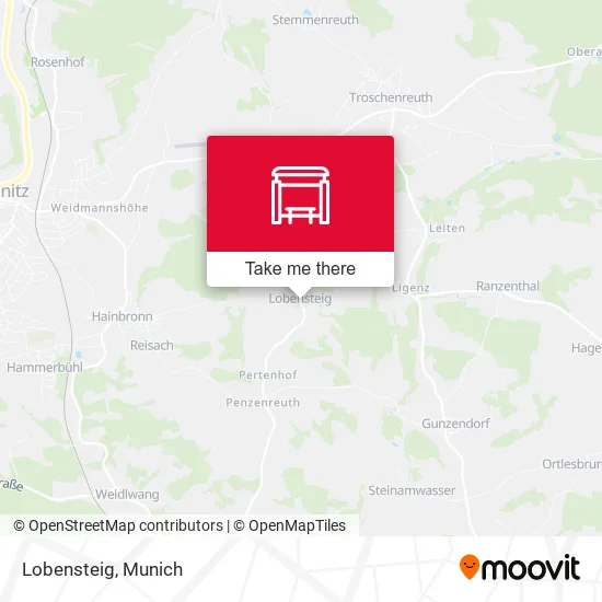 Карта Lobensteig