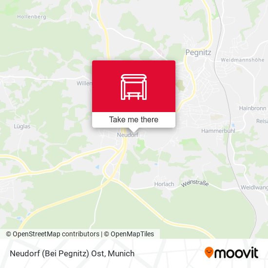Neudorf (Bei Pegnitz) Ost map