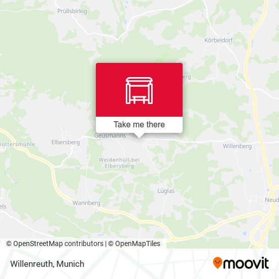 Карта Willenreuth