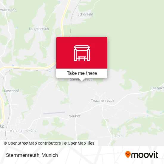 Карта Stemmenreuth