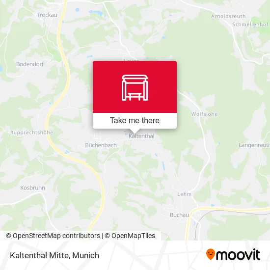 Карта Kaltenthal Mitte