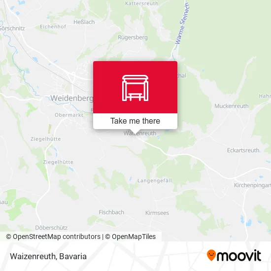 Карта Waizenreuth