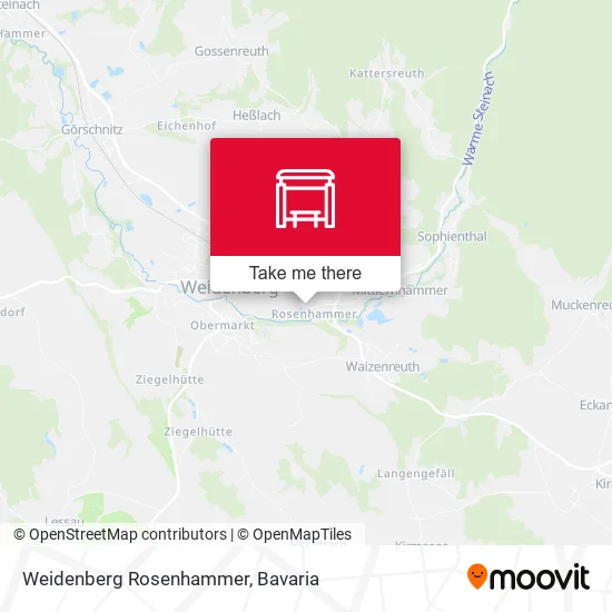 Карта Weidenberg Rosenhammer
