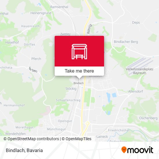 Карта Bindlach