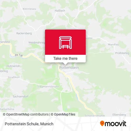 Карта Pottenstein Schule