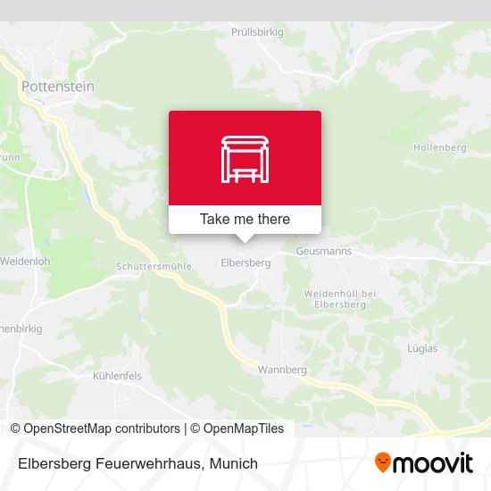 Elbersberg Feuerwehrhaus map