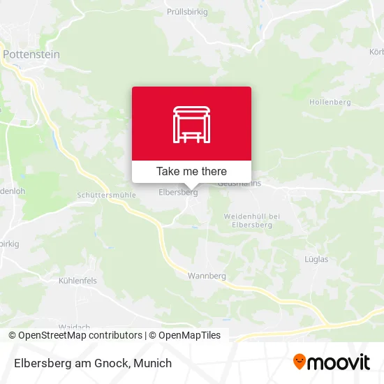 Карта Elbersberg am Gnock