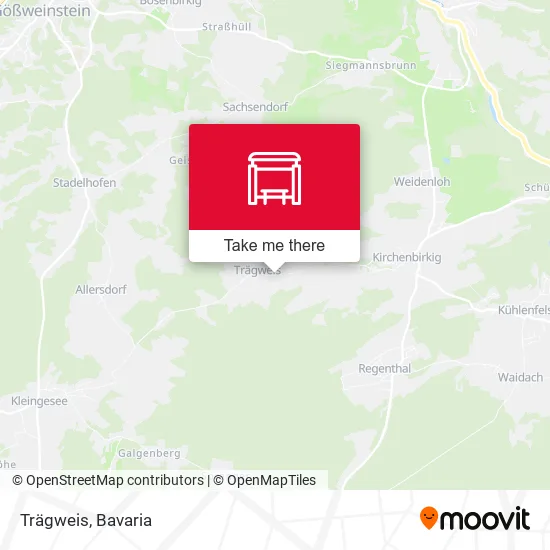 Карта Trägweis