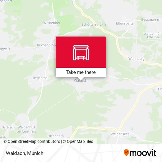 Карта Waidach