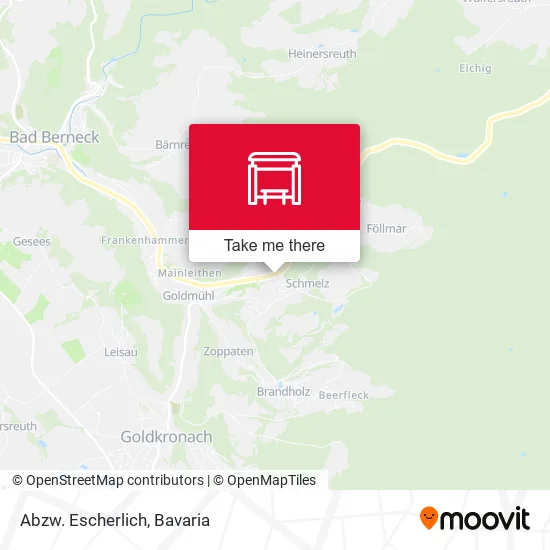 Карта Abzw. Escherlich