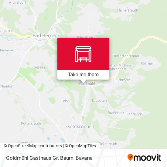 Goldmühl Gasthaus Gr. Baum map