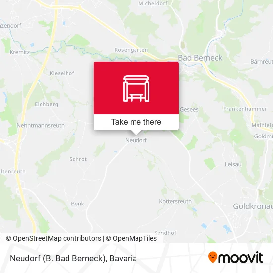 Карта Neudorf (B. Bad Berneck)