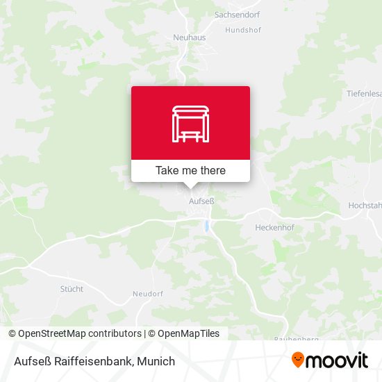 Aufseß Raiffeisenbank map