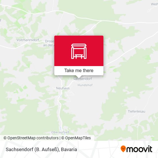 Sachsendorf (B. Aufseß) map