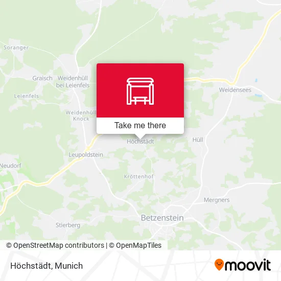 Карта Höchstädt