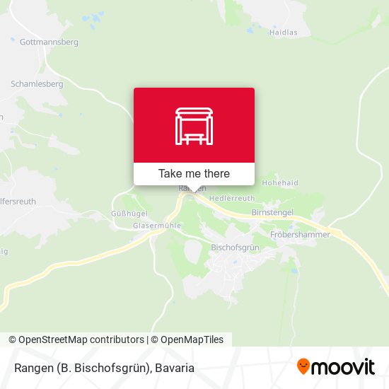 Rangen (B. Bischofsgrün) map