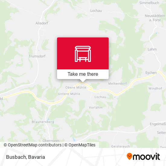 Карта Busbach