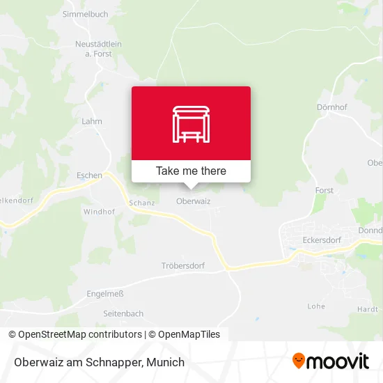 Карта Oberwaiz am Schnapper