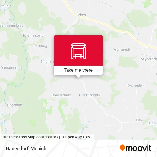 Карта Hauendorf