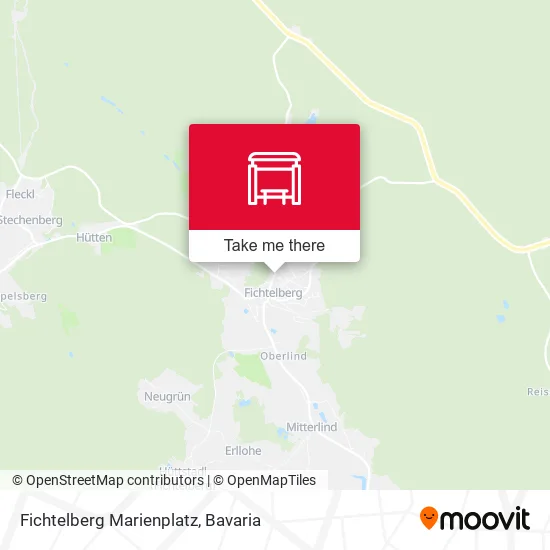Карта Fichtelberg Marienplatz