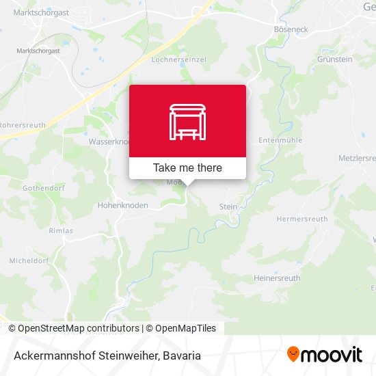 Ackermannshof Steinweiher map