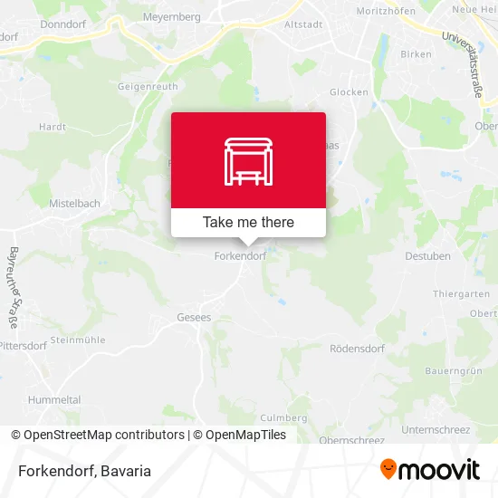 Карта Forkendorf