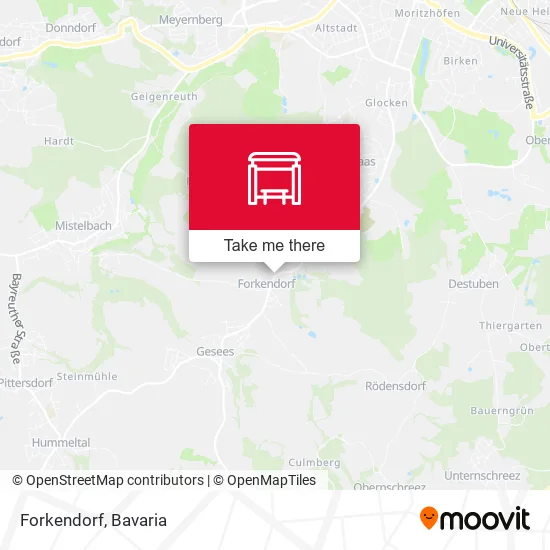 Карта Forkendorf