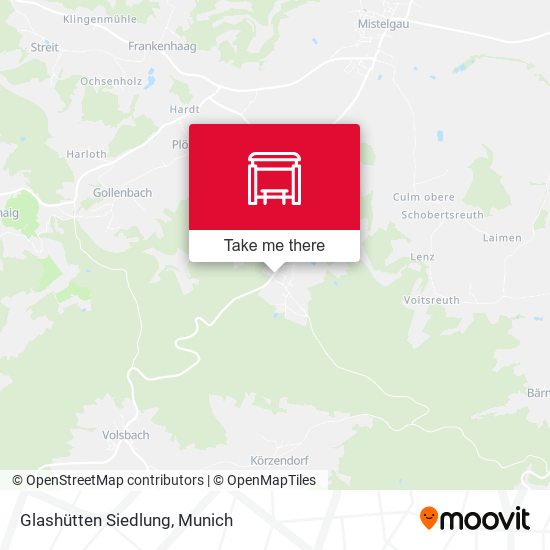 Glashütten Siedlung map