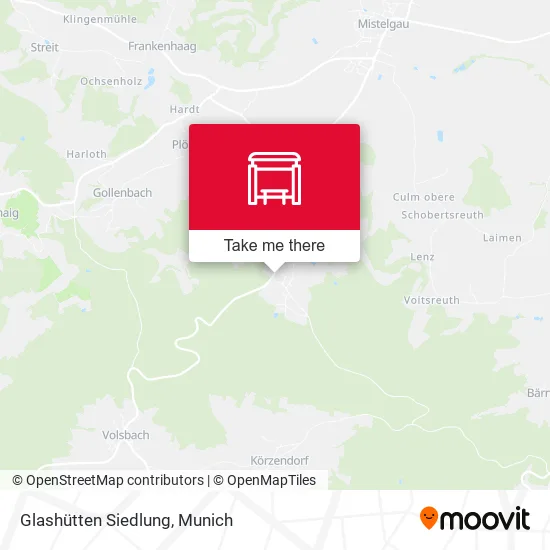 Карта Glashütten Siedlung