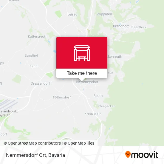 Карта Nemmersdorf Ort