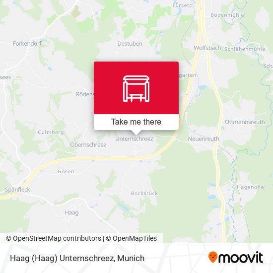 Карта Haag (Haag) Unternschreez
