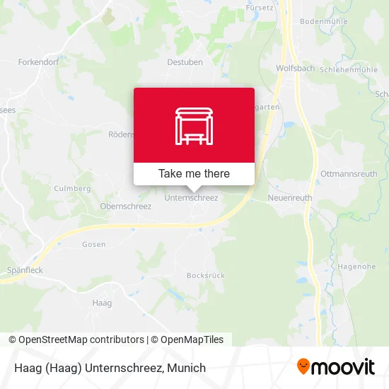 Карта Haag (Haag) Unternschreez