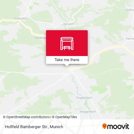 Карта Hollfeld Bamberger Str.