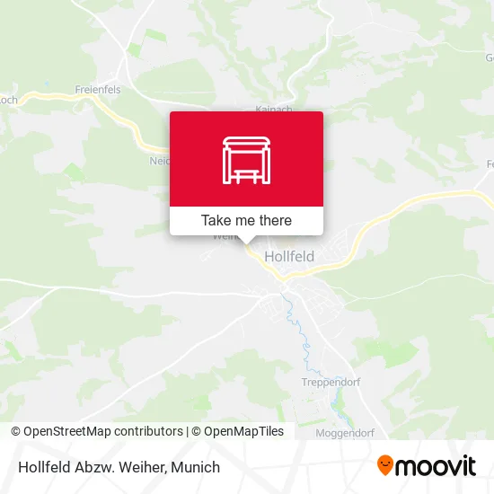 Карта Hollfeld Abzw. Weiher